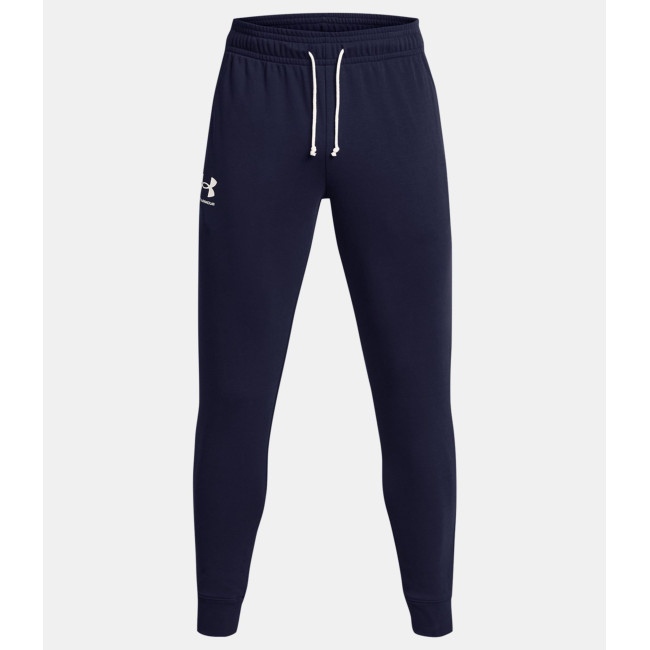 Jogging homme UA Rival Terry - Bleu Marine - Under Armour