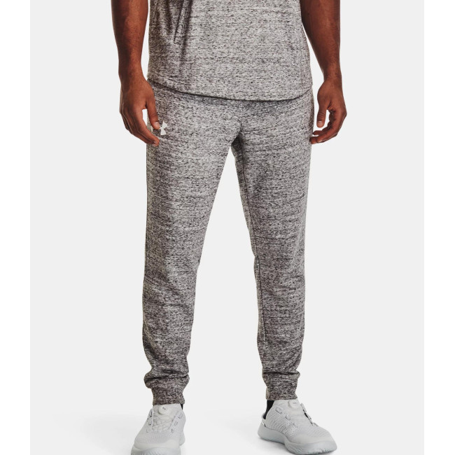 Jogging homme UA Rival Terry - Blanc Onyx - Under Armour