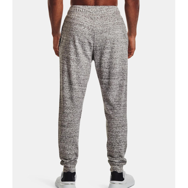 Joggingbroek heren UA Rival Terry - Wit Onyx - Under Armour