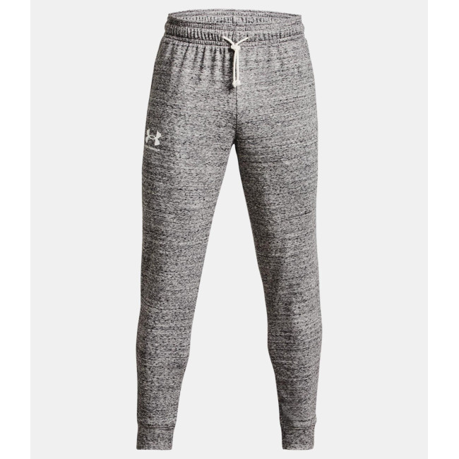 Joggingbroek heren UA Rival Terry - Wit Onyx - Under Armour