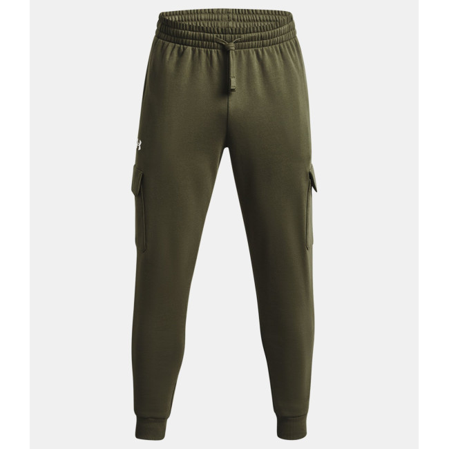 Herren-Jogginganzug UA Rival Fleece Cargo - Olivgrün - Under Armour