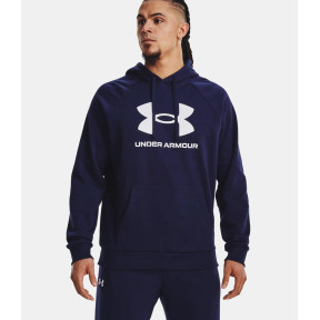 UA Rival Logo Fleece-Hoodie Herren - Marineblau - Under Armour