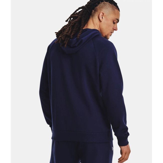 UA Rival Logo Fleece-Hoodie Herren - Marineblau - Under Armour