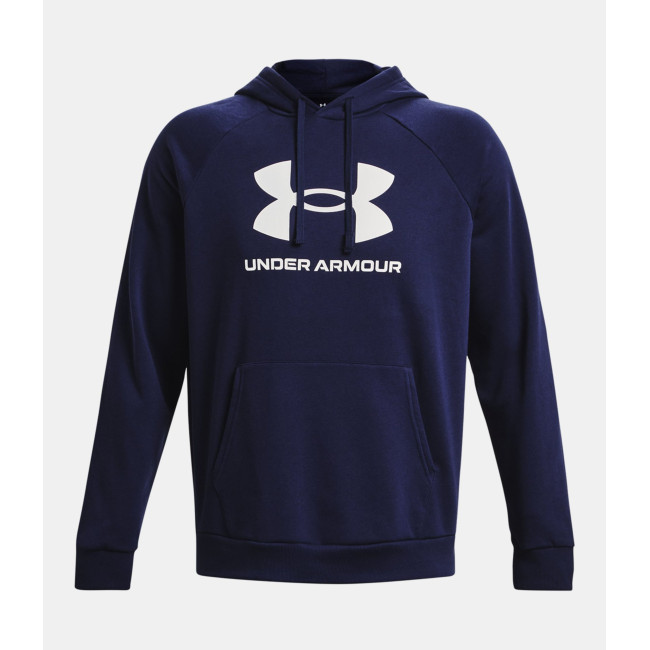 UA Rival Logo Fleece-Hoodie Herren - Marineblau - Under Armour