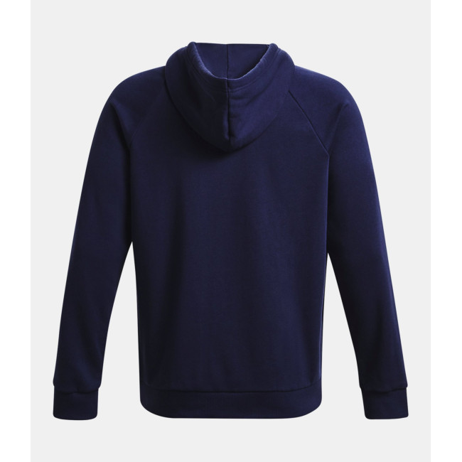 Hoodie polaire homme UA Rival Logo - Bleu Marine - Under Armour