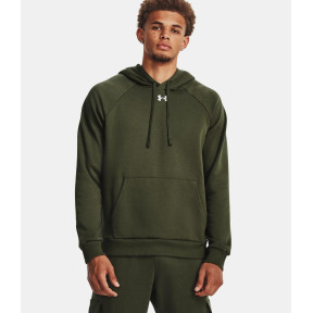 Hoodie polaire homme UA Rival - Vert Olive - Under Armour