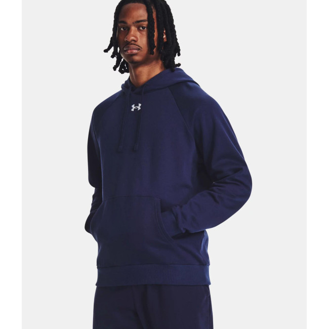 Herren-Fleece-Hoodie UA Rival - Marineblau - Under Armour