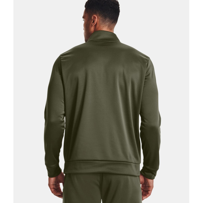 Hoodie heren Armour Fleece® ¼ Zip - Olijfgroen - Under Armour