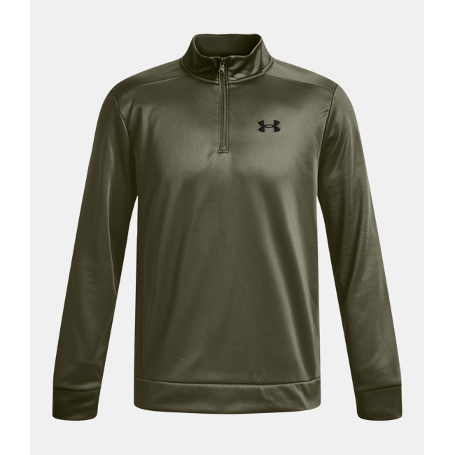 Hoodie homme Armour Fleece® ¼ Zip - Vert Olive - Under Armour