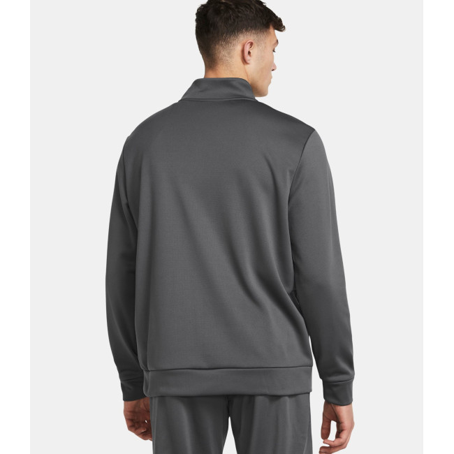 Bluza z kapturem męska Armour Fleece® ¼ Zip - Szary Kamień - Under Armour
