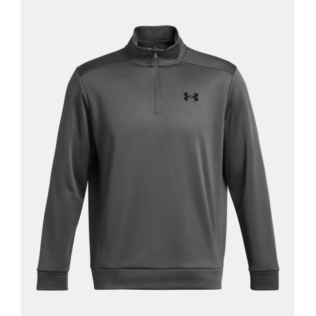 Hoodie heren Armour Fleece® ¼ Zip - Steengrijs - Under Armour