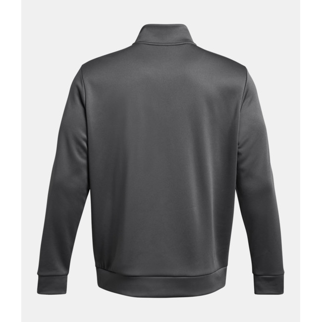 Hoodie heren Armour Fleece® ¼ Zip - Steengrijs - Under Armour