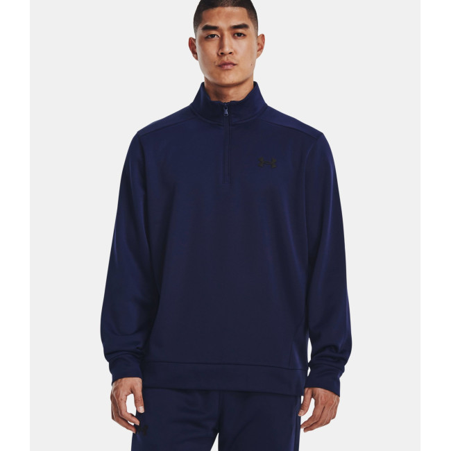 Herren-Hoodie Armour Fleece® ¼ Zip - Marineblau - Under Armour