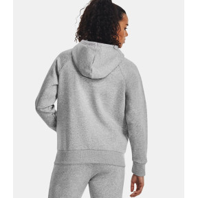 Bluza z kapturem damska UA Rival Big Logo - Szara - Under Armour