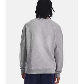 Bluza polowa męska UA Rival - Szara Melanż / Biała - Under Armour