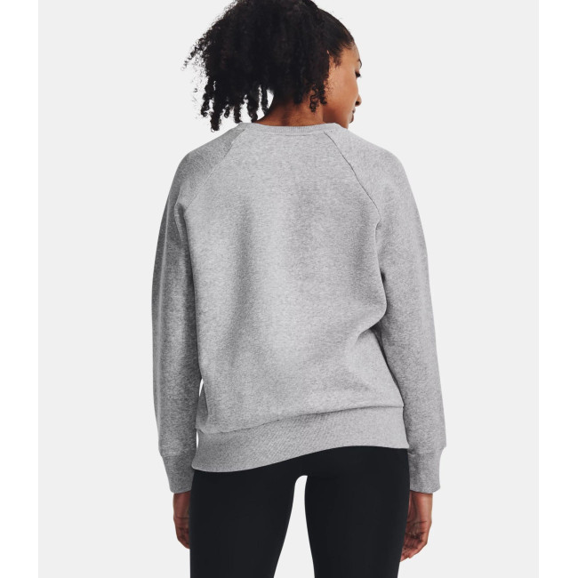 UA Rival Fleece-Oberteil für Damen - Grau - Under Armour