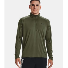 Haut à manches longues et ½ zip UA Tech™ pour homme - Vert Olive - Under Armour