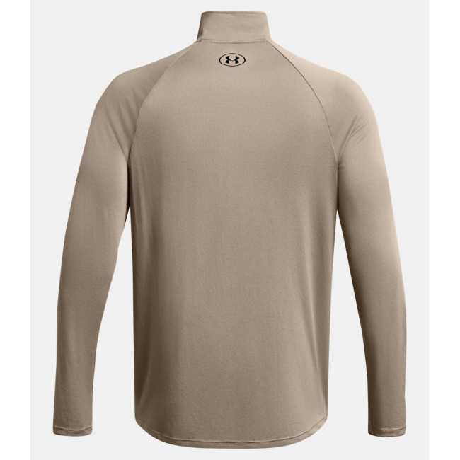 Haut à manches longues et ½ zip UA Tech™ pour homme - Taupe - Under Armour