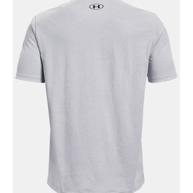 Koszulka z krótkimi rękawami UA ABC Camo Boxed Logo dla mężczyzn - Szara - Under Armour