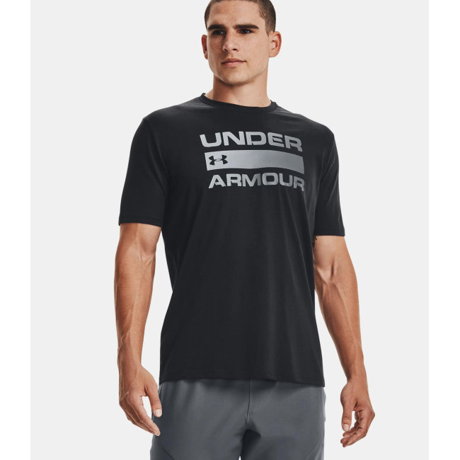 Korte mouwen shirt met UA Team Issue logo - Zwart - Under Armour