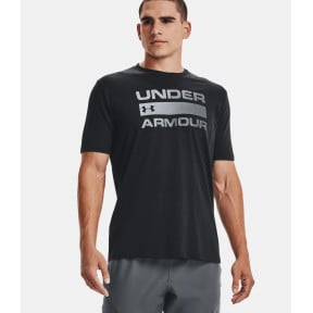 Haut à manches courtes griffé UA Team Issue - Noir - Under Armour