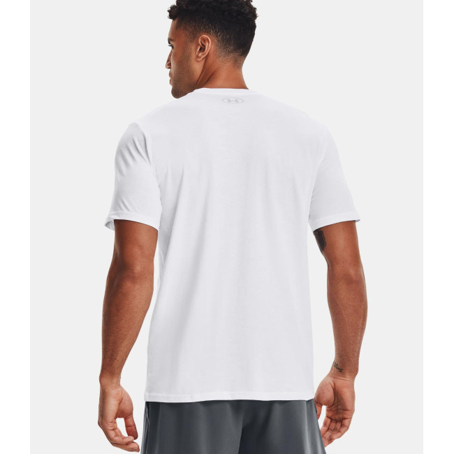 UA Team Issue Kurzarm-Oberteil mit Logo - Weiß - Under Armour
