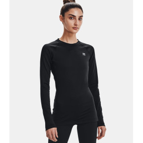 Haut à col ras du cou UA Authentics pour femme - Noir - Under Armour