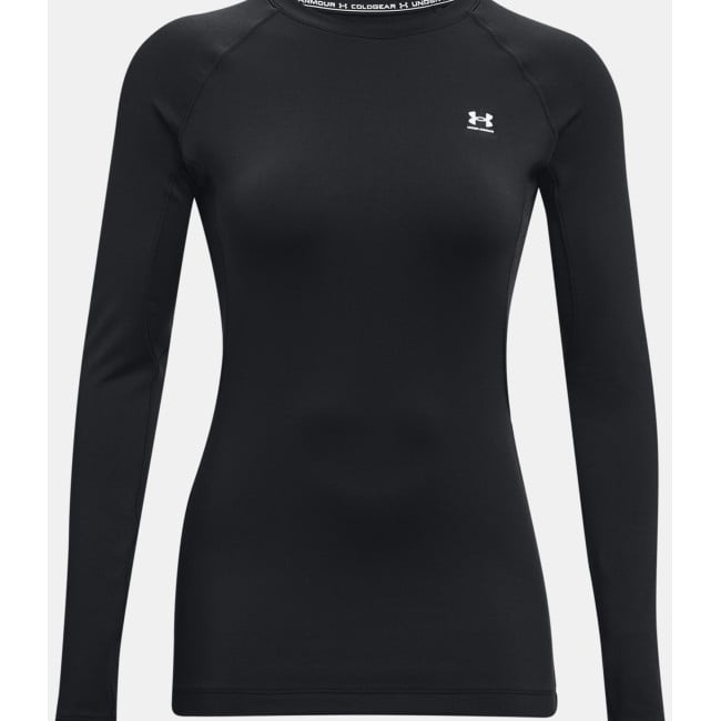 Haut à col ras du cou UA Authentics pour femme - Noir - Under Armour