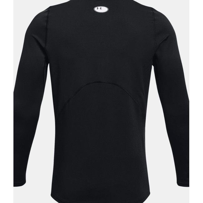 Aangesloten hoge kraag ColdGear® Armour top voor heren - Zwart - Under Armour