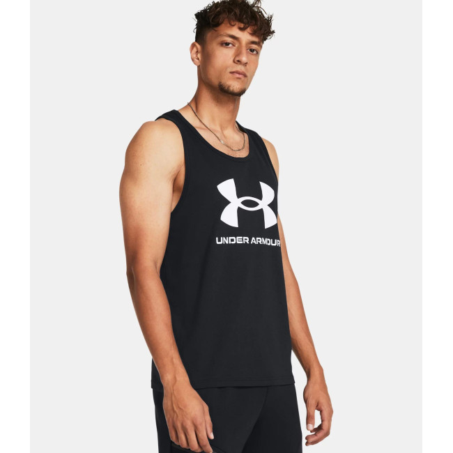 UA Sportstyle Logo Tanktop für Herren - Schwarz - Under Armour