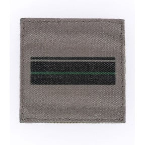 Galão de peito Tecido com velcro Exército baixa visibilidade - Major
