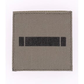 Galon de poitrine Tissu avec velcro Armée de Terre basse visibilité - Aspirant