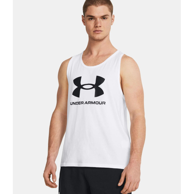Débardeur homme UA Sportstyle Logo - Blanc - Under Armour