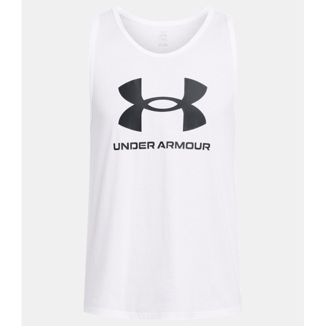 UA Sportstyle Logo Herren Tank Top - Weiß - Under Armour