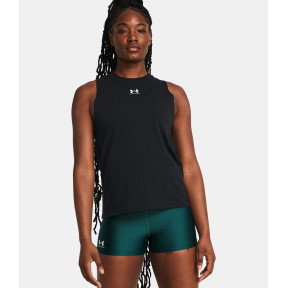 Koszulka bez rękawów damska UA Rival Muscle - Czarna - Under Armour
