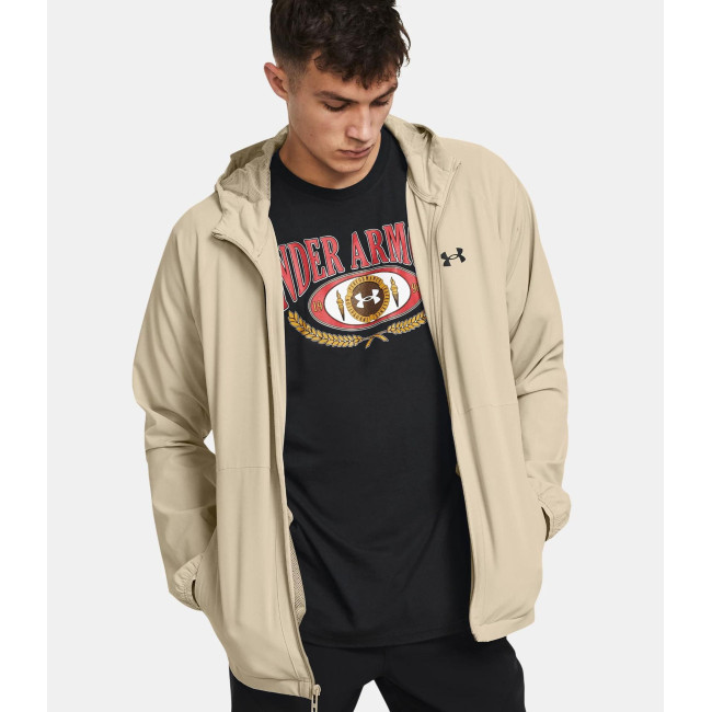 Coupe-vent homme UA Stretch Woven - Khaki - Under Armour