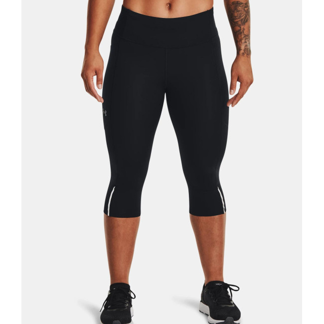 Leginsy 3/4 UA Fly Fast 3.0 Speed - Czarny - Under Armour
