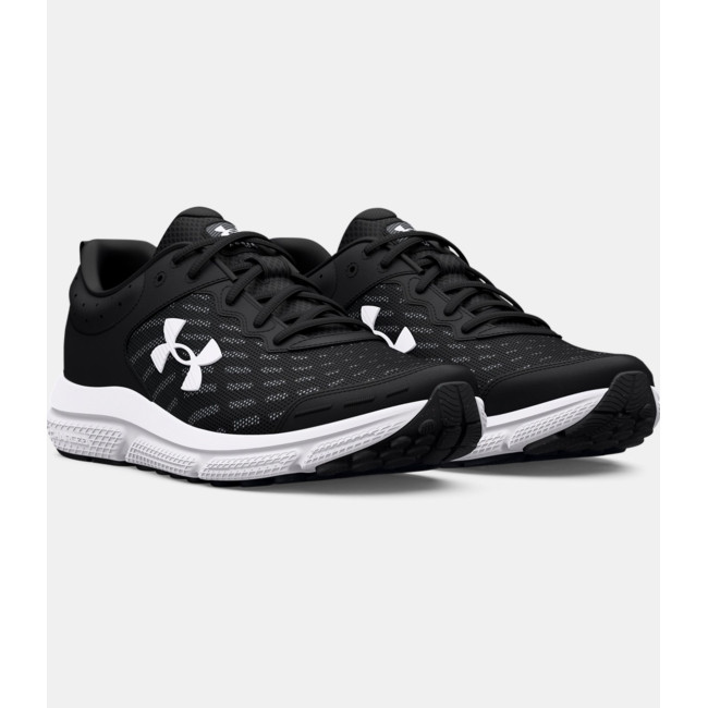 Herenschoenen UA Charged Assert 10 - Zwart / Wit - Under Armour