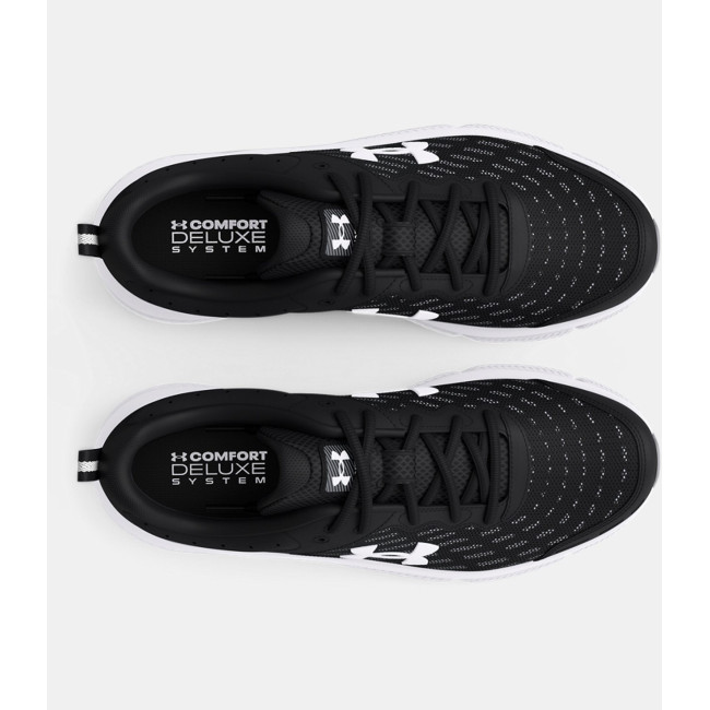 Chaussures homme UA Charged Assert 10 - Noir / Blanc - Under Armour