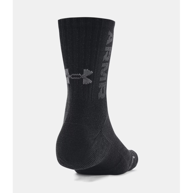 UA 3-Maker 3er-Pack Mid-Crew Socken - Schwarz - Under Armour