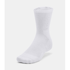 UA 3-Maker 3er-Pack Mid-Crew Socken - Weiß - Under Armour