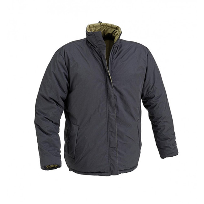 Wendbare Winterjacke Schwarz/OD Grün - Defcon 5