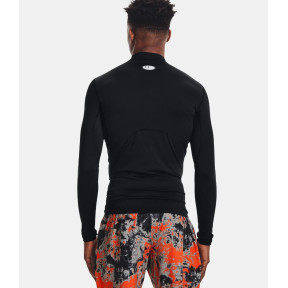 Baselayer de compression à col montant ColdGear® Armour pour homme - Noir - Under Armour