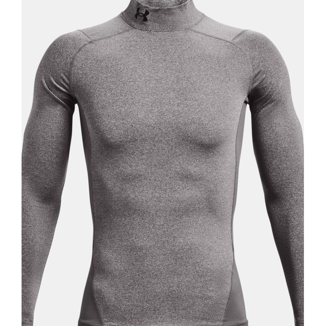 ColdGear® Armour Kompression Mock Baselayer für Herren - Anthrazit / Schwarz - Under Armour