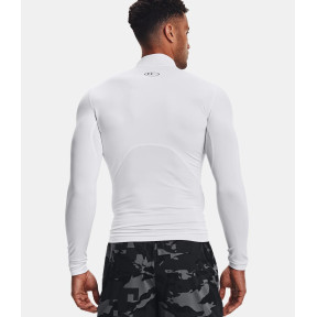 Baselayer de compression à col montant ColdGear® Armour pour homme - Blanc - Under Armour
