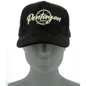 Casquette en velours Liam Noir - Pentagon