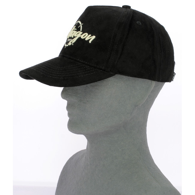 Casquette en velours Liam Noir - Pentagon