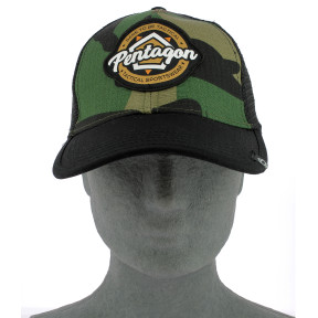 Era Mütze "Pentagon Dare to be Tactical" Woodland - Pentagon