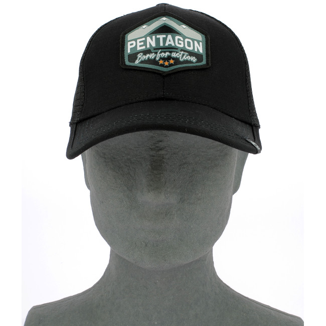 Casquette Era "Born for Action" Noir - Pentagon