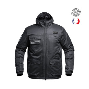Kurtka hardshell z klapą Sécurité Privée WF 150 Sécu-One - Czarna - A10 Equipment
